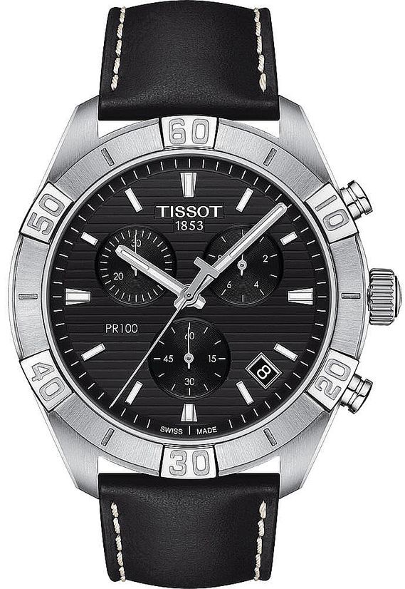Men's Tissot 1853 PR 100 Sport Chronograph Swiss Watch T1016171605100