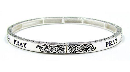 Stackable Pray Bracelet