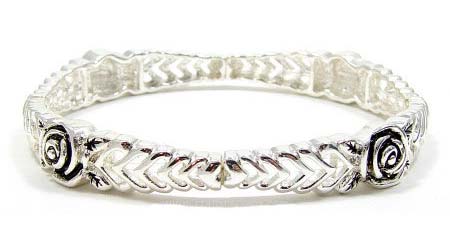 Rose Stackable Bracelet