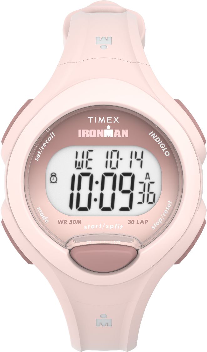 Women's Timex Essentials Ironman Chronograph 34mm Pink Watch TW5M55500